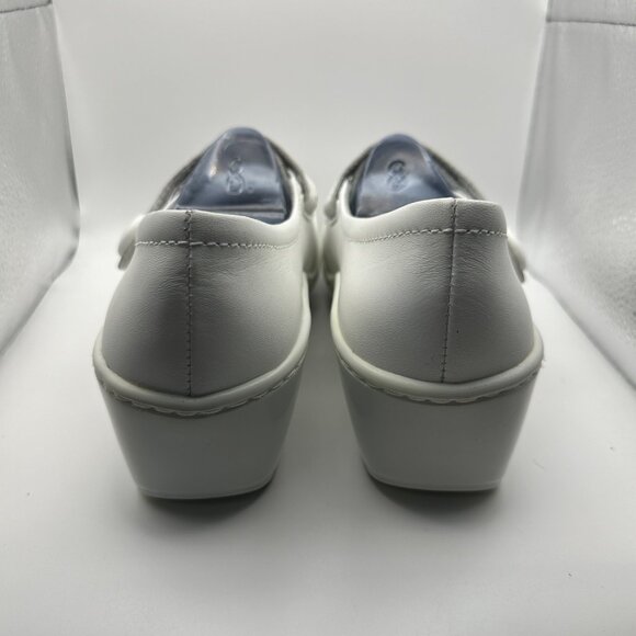 Klogs Ashley women’s size 8M white Mary Jane nursing comfort clog with inserts - Picture 4 of 12